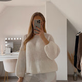 Soft Alpaca Knit Sweater