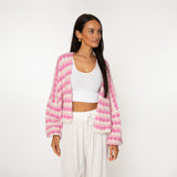 Cozy Pastel Oversized Cardigan