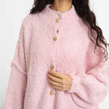 Bouclé Oversized Cardigan "CozyGlam"