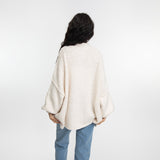 Bouclé Oversized Cardigan "CozyGlam"