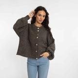 Bouclé Oversized Cardigan Short "CozyGlam"