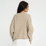 V-Ausschnitt Schleifen Cardigan