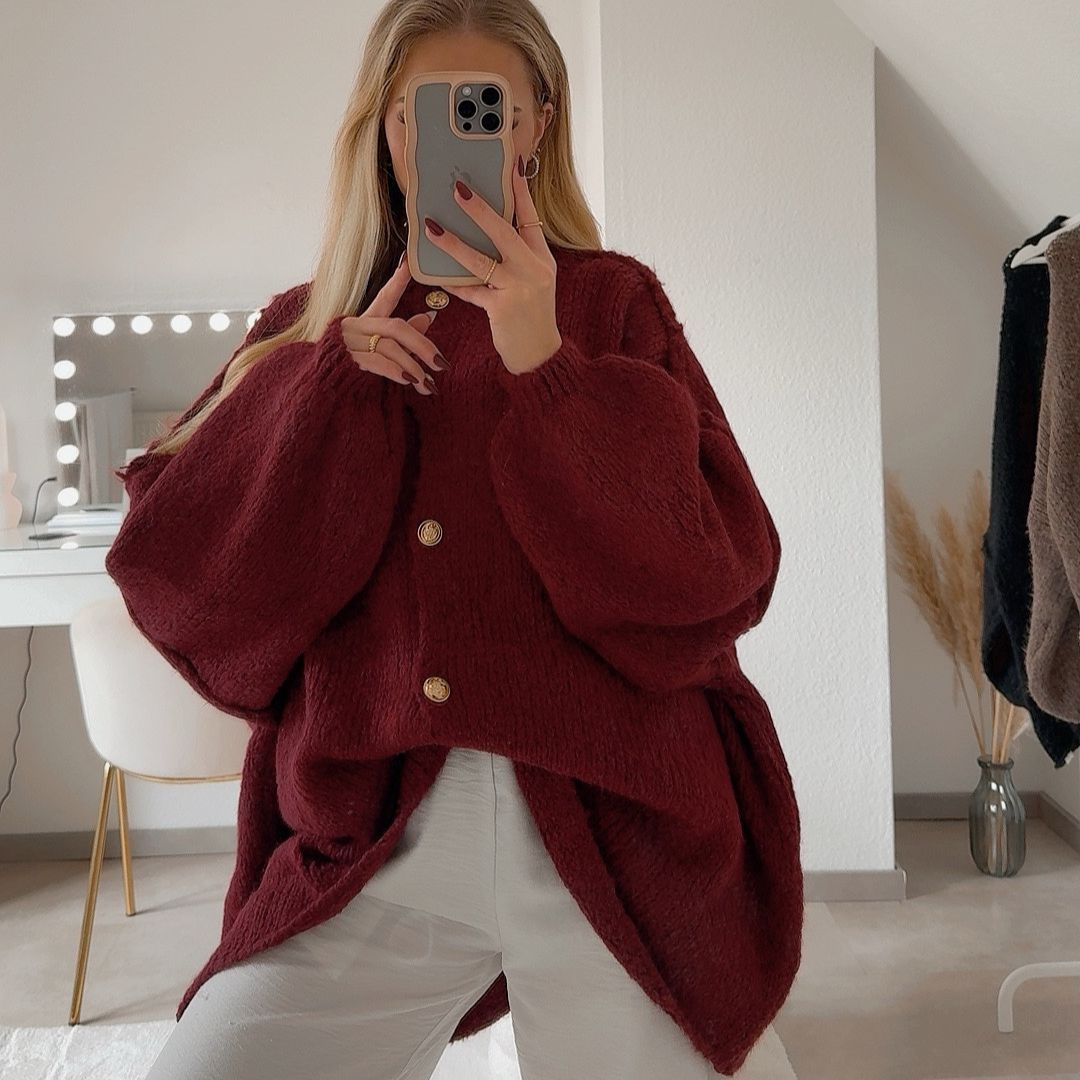 Oversized Cardigan "CozyGlam"