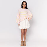 Oversize Cozy Stripes Pullover