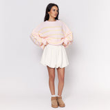 Oversize Cozy Stripes Pullover