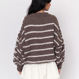 Oversize Cozy Stripes Pullover