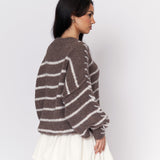 Oversize Cozy Stripes Pullover