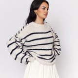 Oversize Cozy Stripes Pullover