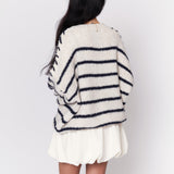 Oversize Cozy Stripes Pullover