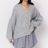 CozyGlam Oversize V-Cardigan