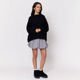 Softer Oversize Pullover mit Zopfmuster