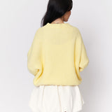 Oversize Herz Pullover