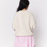 Oversize Herz Pullover