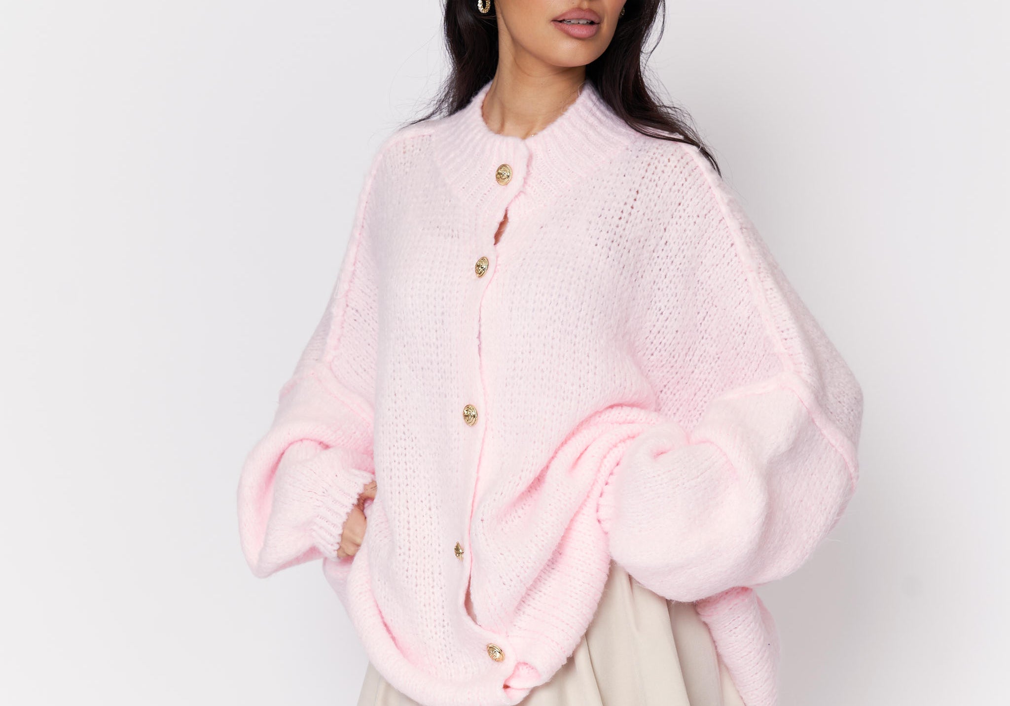 Oversized Cardigan "CozyGlam"