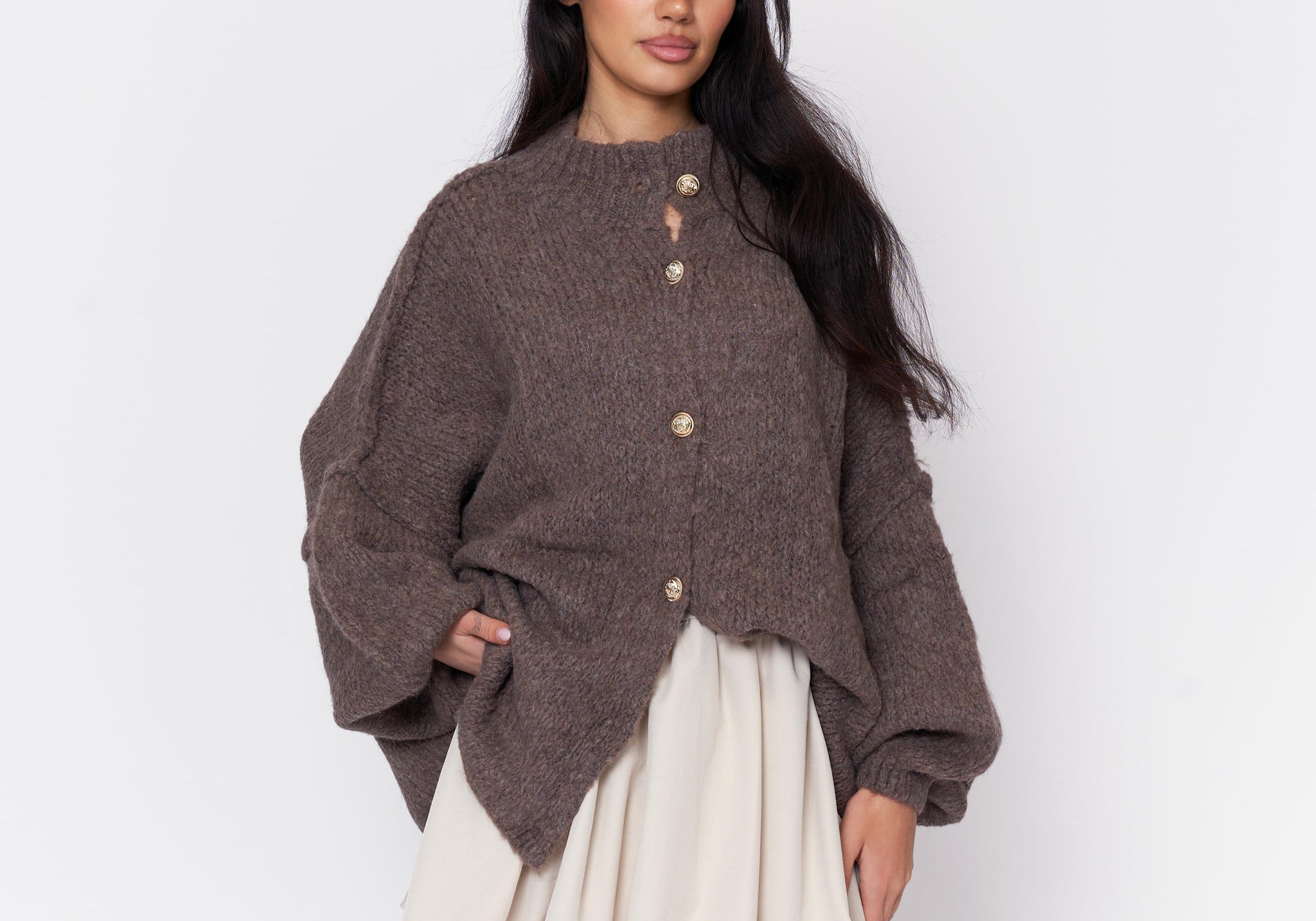 Oversized Cardigan "CozyGlam"