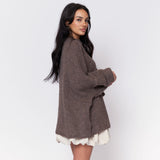 Oversized Cardigan "CozyGlam"