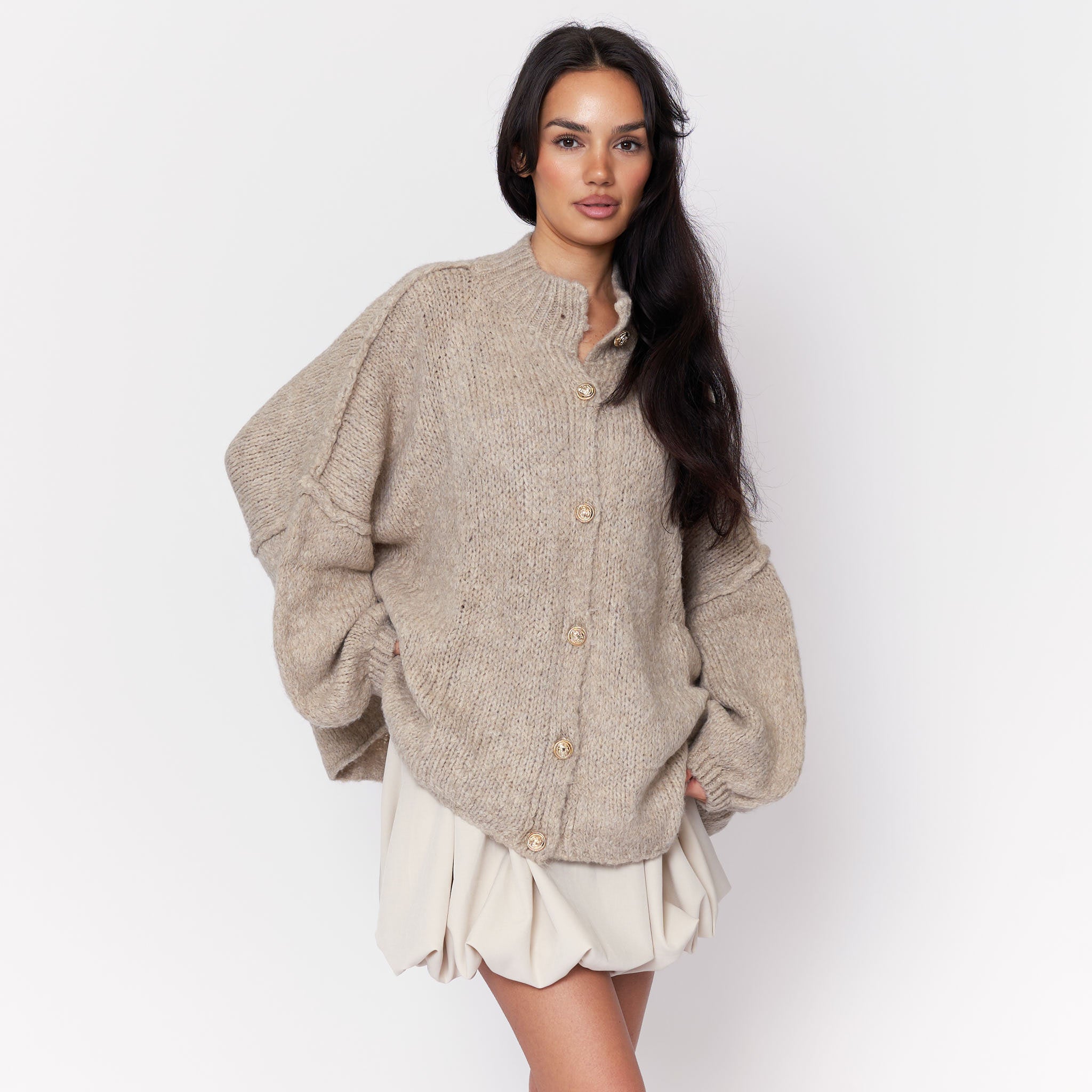 Oversized Cardigan "CozyGlam"