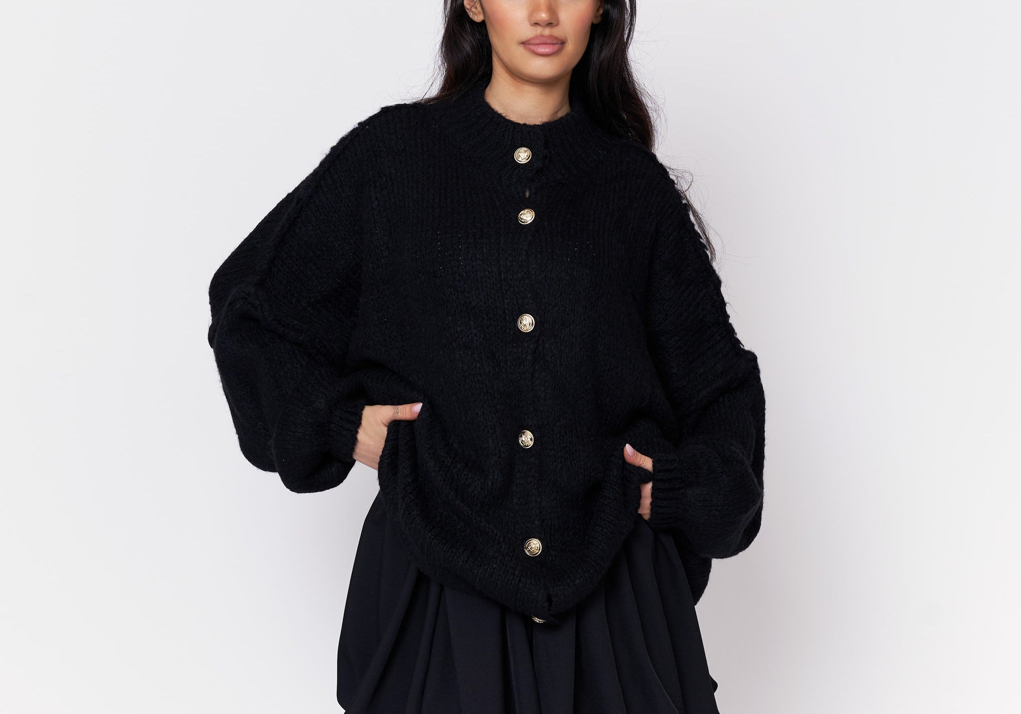 Oversized Cardigan "CozyGlam"