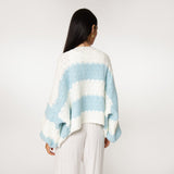 Bold Stripes Oversized Cardigan - JEWELINA