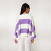 Bold Stripes Oversized Cardigan - JEWELINA