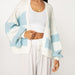 Bold Stripes Oversized Cardigan - JEWELINA