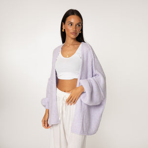 Casual Oversized Cardigan - JEWELINA