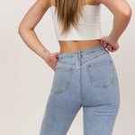 Diamonds Straight Stetch Jeans - JEWELINA