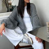 Oversized Cardigan "CozyGlam" - JEWELINA