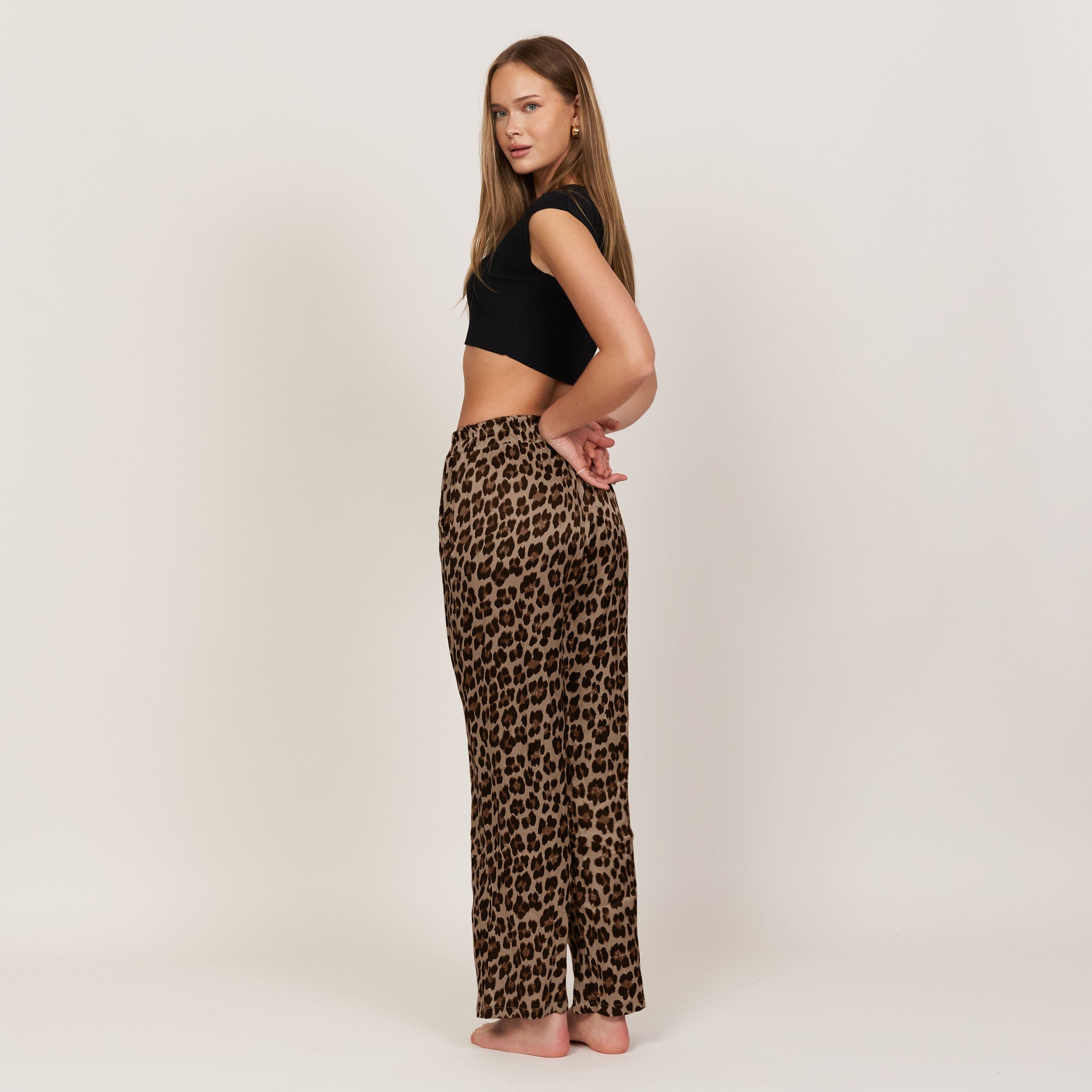 Silky Hose Leoprint - JEWELINA