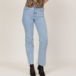 Wide Leg Stretch Jeans - JEWELINA